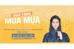 CHƯƠNG TRÌNH KHUYẾN MÃI MÙA MƯA